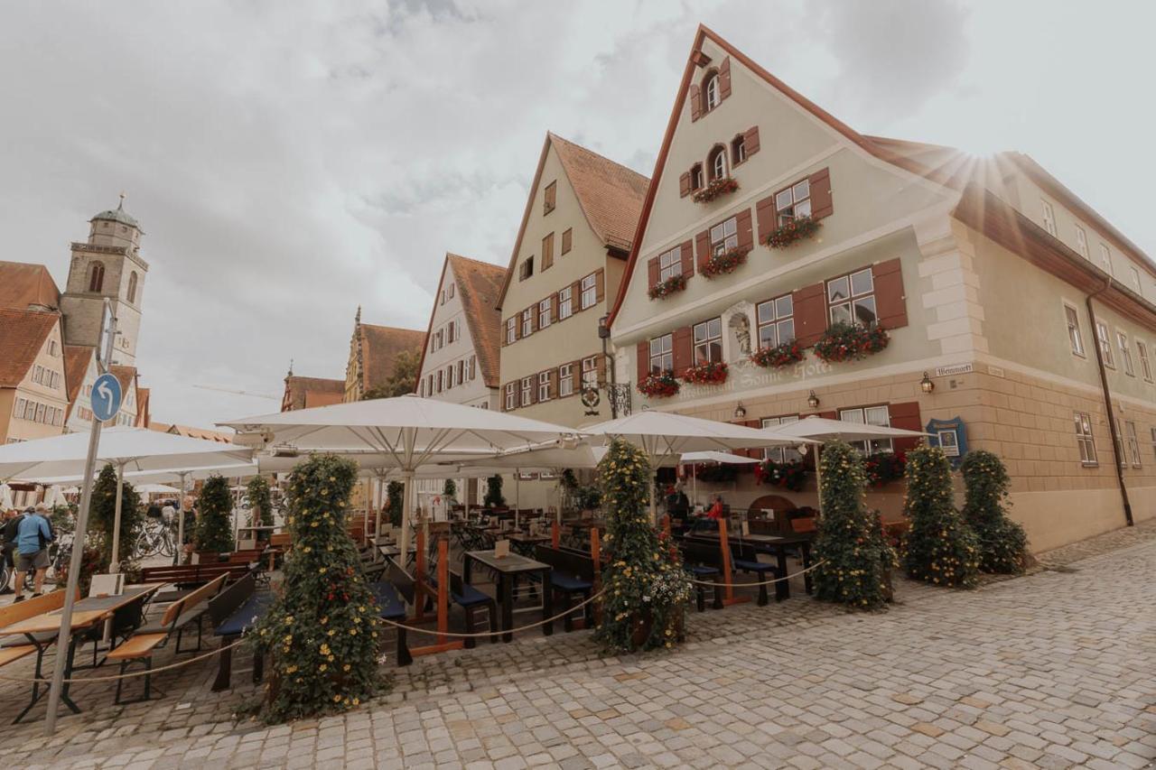 Altstadtmittehotel Sonne Dinkelsbühl Екстериор снимка